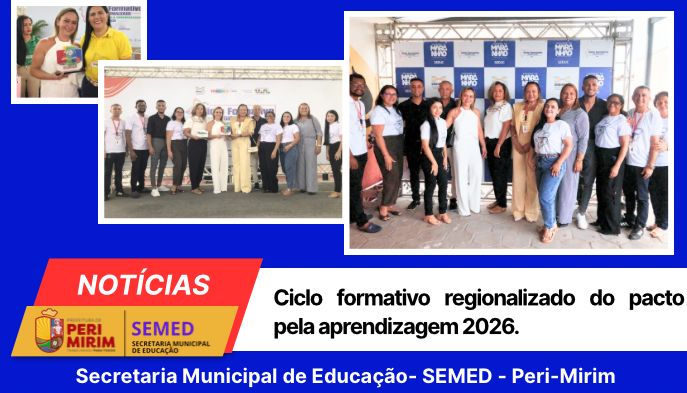 Ciclo Formativo Regionalizado do Pacto pela Aprendizagem reúne educadores