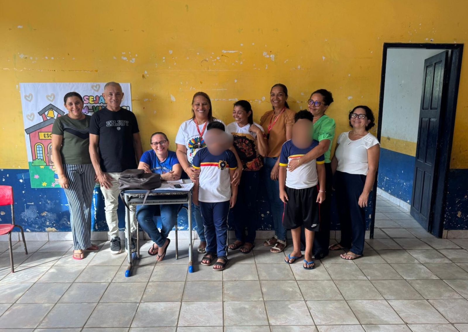 Visita da equipe de inclusão - imagem 1